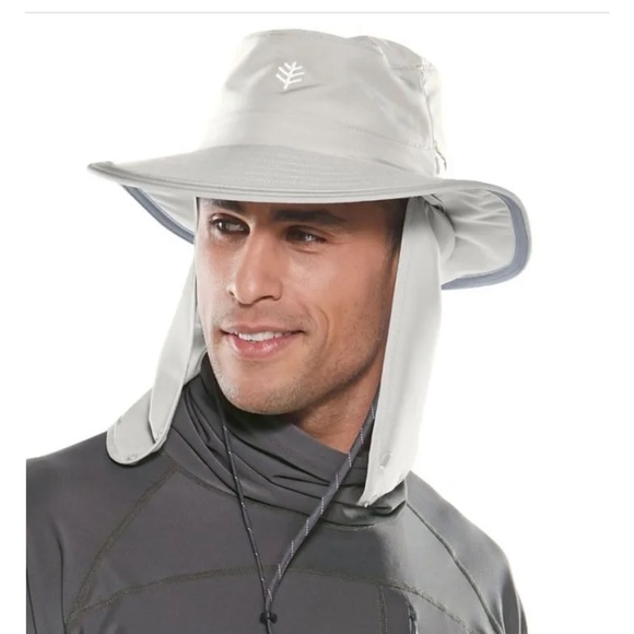 Coolibar Other - Coolibar Convertible Boating Hat UPF 50+ Gray Size Large  XL